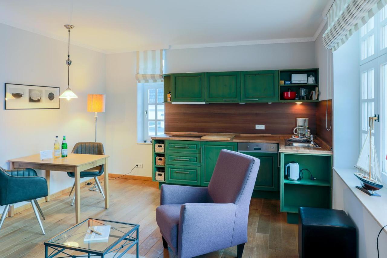 Villa Friedericia, Wohnung 3-Hochparterre links Wyk auf Föhr Esterno foto