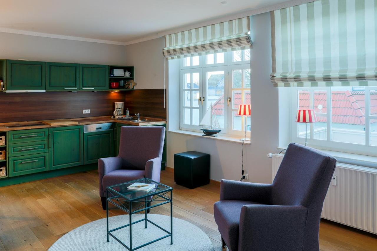 Villa Friedericia, Wohnung 3-Hochparterre links Wyk auf Föhr Esterno foto