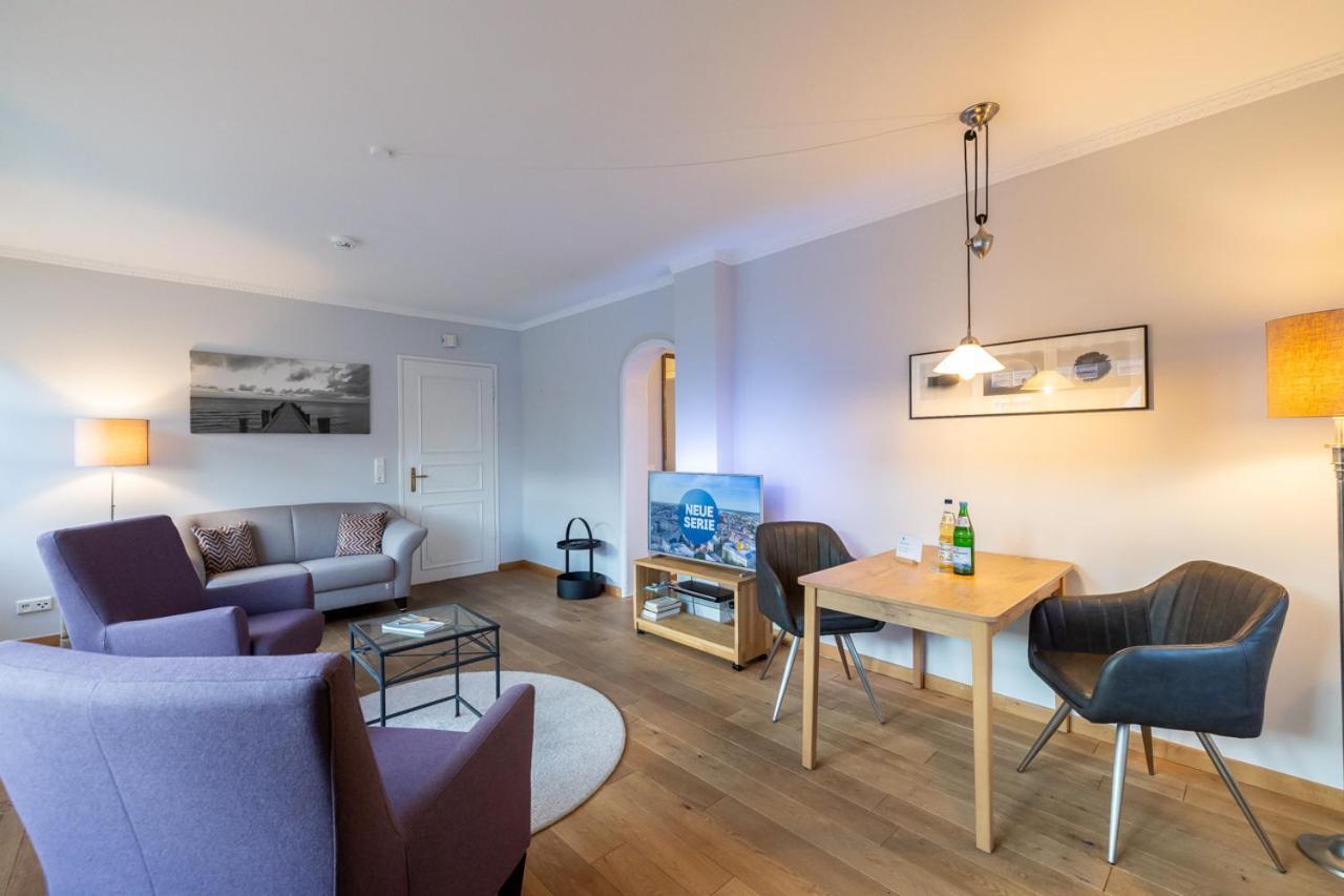 Villa Friedericia, Wohnung 3-Hochparterre links Wyk auf Föhr Esterno foto