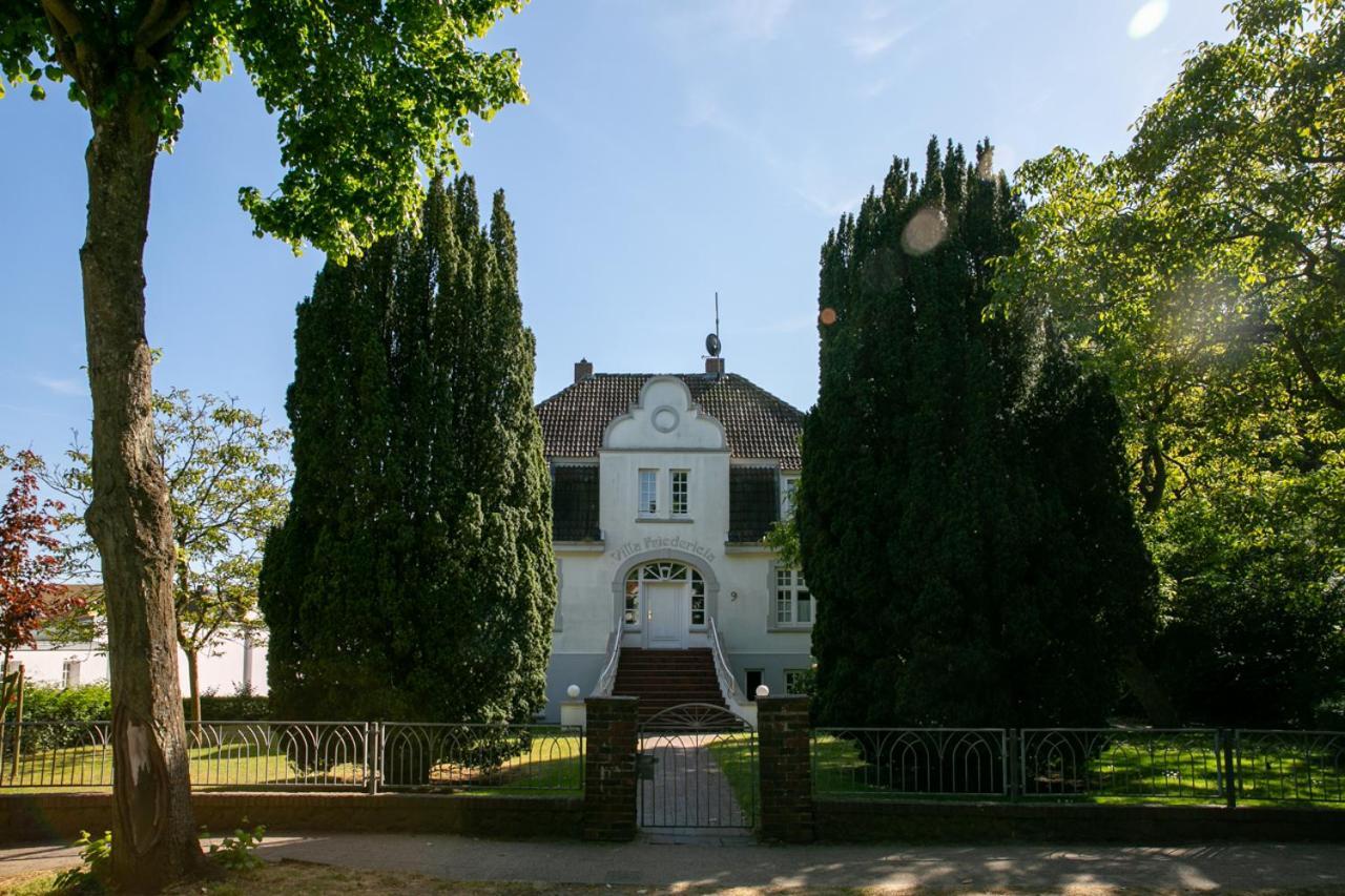 Villa Friedericia, Wohnung 3-Hochparterre links Wyk auf Föhr Esterno foto